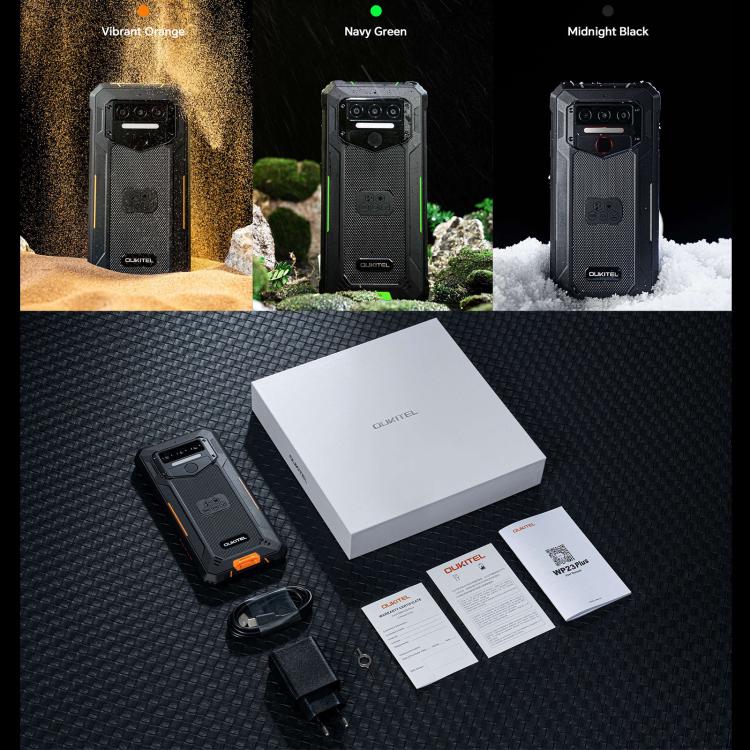 Oukitel WP23 Plus Rugged Mobile Phone 24GB+256GB Android 14 10600mAh