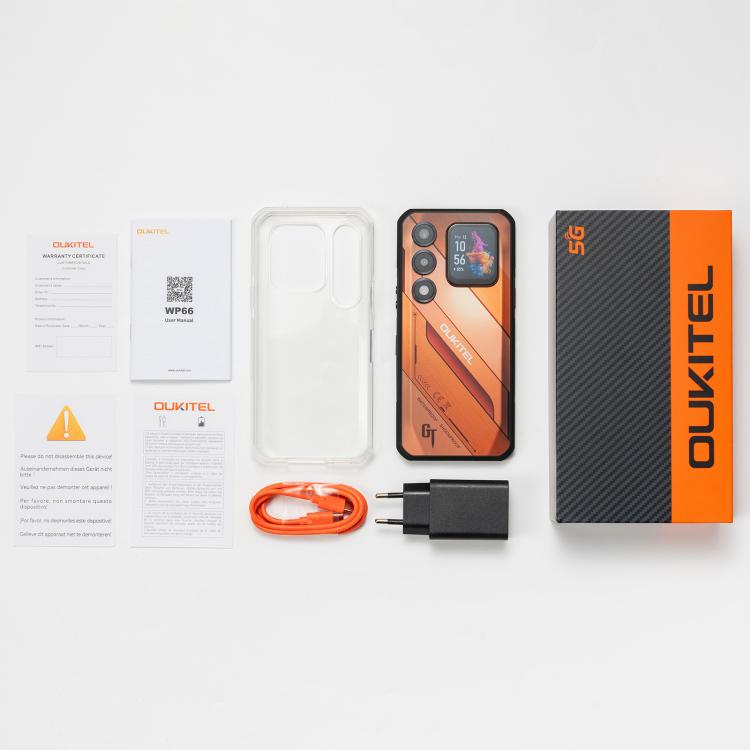 Oukitel WP66 5G Rugged Phone 12GB + 512GB 11000mAh Android 16