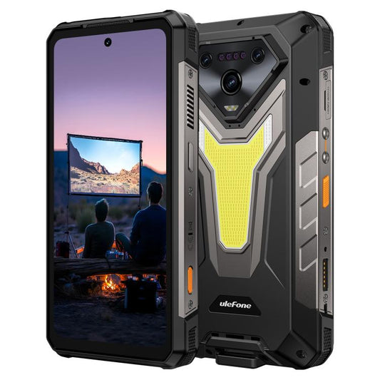 --- Ulefone Armor 34 Pro Plus Projector Rugged Phone 32GB + 512GB 5G Android 15