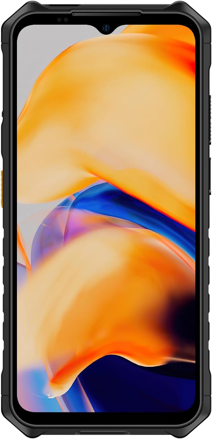 Ulefone Armor X13 Rugged Smartphone Android 15, 12GB RAM 64GB ROM, 6320mAh, 6.52 inch Tough Screen, 50MP Waterproof Camera, 3-Card Slot 4G Dual SIM, NFC, Fingerprint Face ID, UK, Black