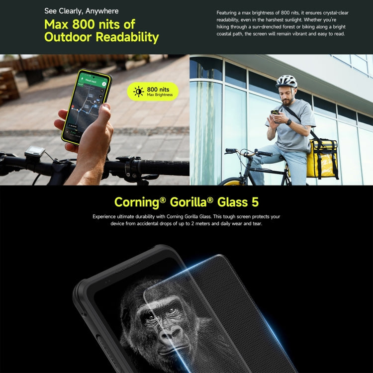 Ulefone Armor X31 Pro Rugged Smatphone 6050mAh Battery 16GB+256GB Android 14 5G