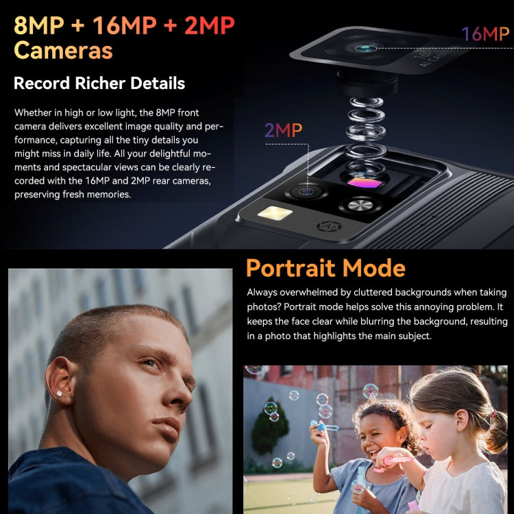 Blackview BV4800 Pro Rugged 4G Phone, 4GB/128GB, Android 14