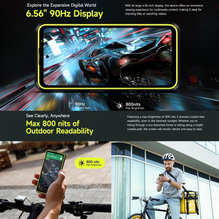 Ulefone Armor X31 Rugged Smatphone 6050mAh Battery 12GB+128GB Android 14