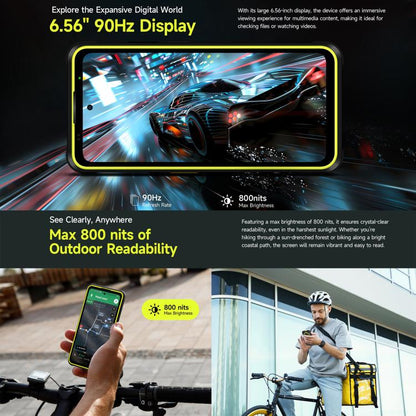 Ulefone Armor X31 Rugged Smatphone 6050mAh Battery 12GB+128GB Android 14