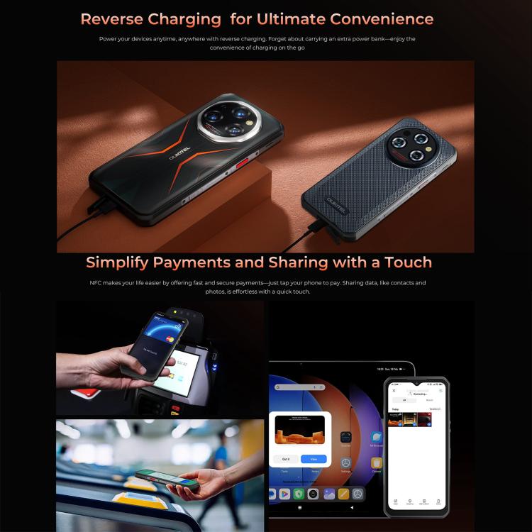 Oukitel WP55 Pro 5G Rugged Phone 48GB+512GB 108MP Camera 11000mAh Android 15