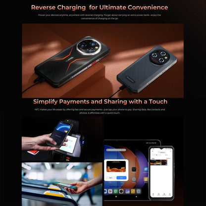 Oukitel WP55 Pro 5G Rugged Phone 48GB+512GB 108MP Camera 11000mAh Android 15