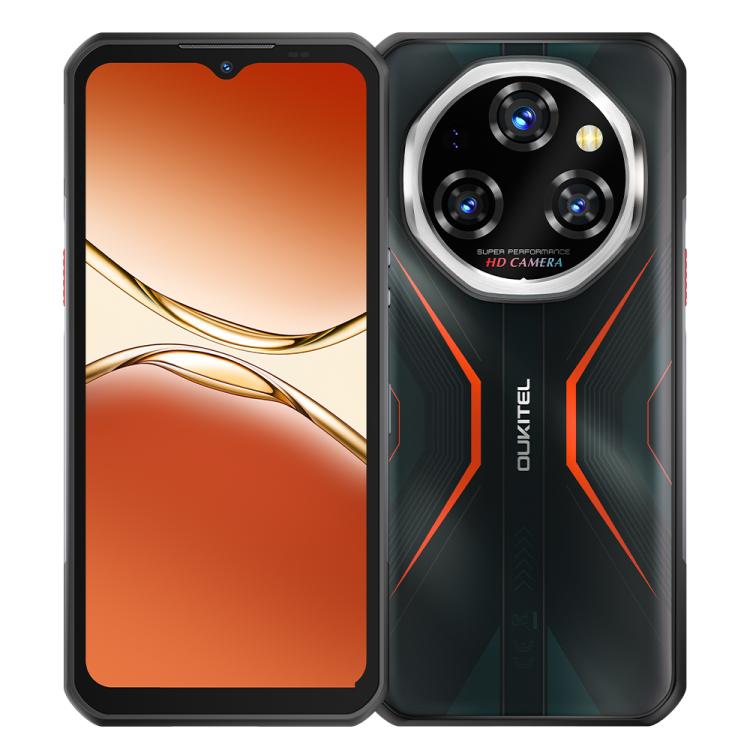 Oukitel WP55 5G Rugged Mobile Phone 36GB+256GB Android 15 11000mAh 108MP Camera