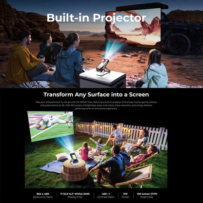 Oukitel WP100 TITAN 5G Rugged Projector Phone 16GB + 512GB 200MP