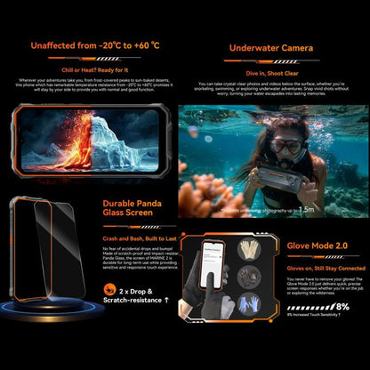 Blackview Oscal Marine 2 4GB + 64GB 6.56-inch Android 15 4G NFC
