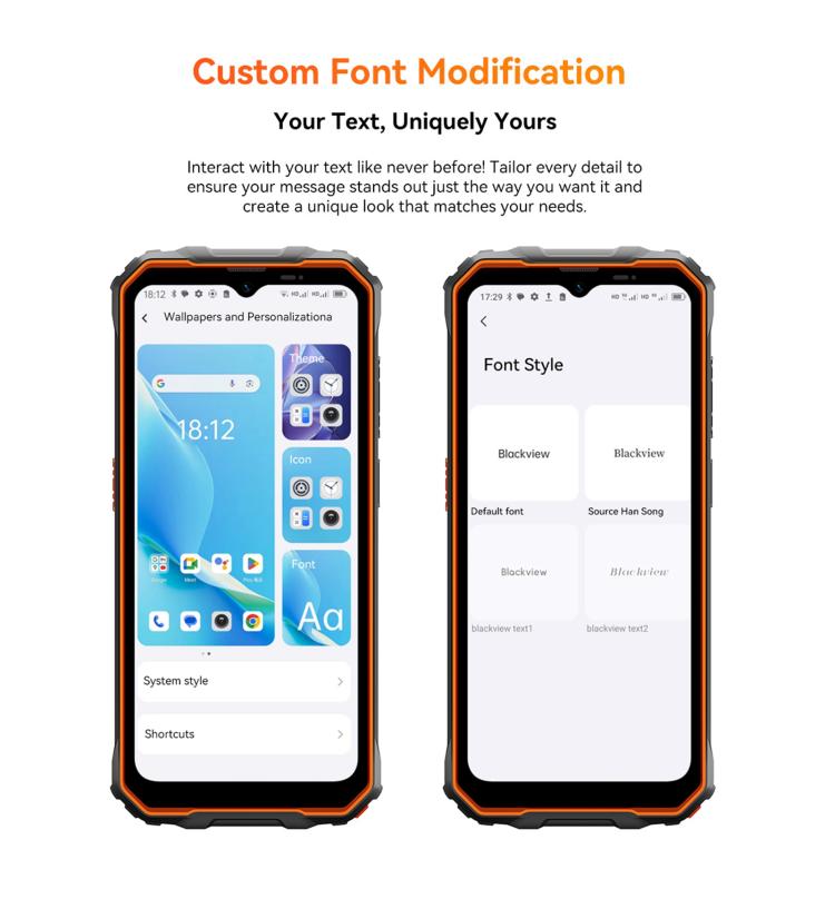 Blackview Oscal Marine 2 4GB + 64GB 6.56-inch Android 15 4G NFC