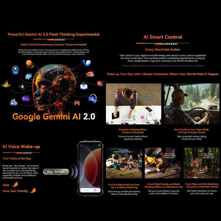 Blackview Oscal Marine 2 4GB + 64GB 6.56-inch Android 15 4G NFC