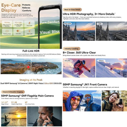 Blackview XPLORE 2 16GB + 1TB 5G Android 15 Smartphone