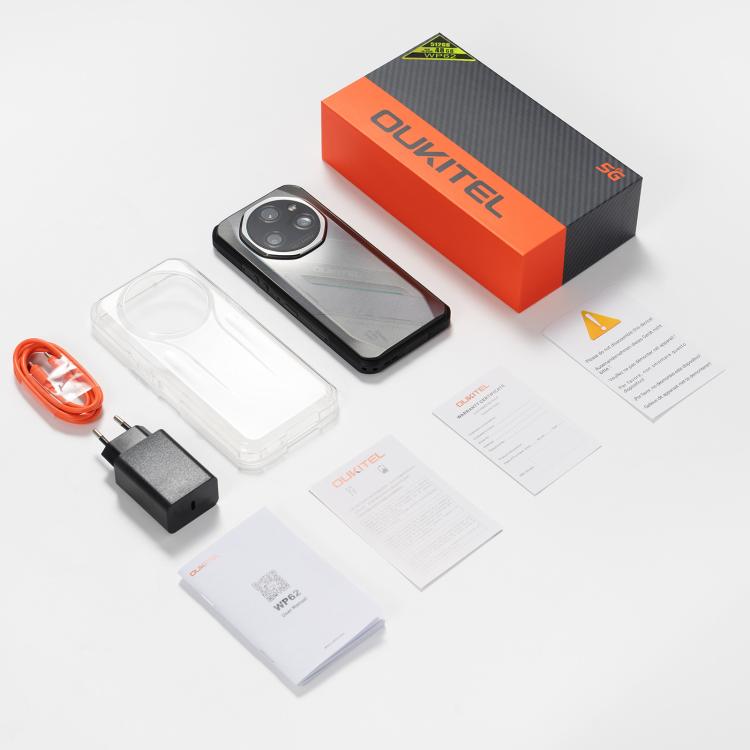 Oukitel WP62 Rugged Phone, 24GB+256GB, 108MP,  Android 15, NFC, 5G, 11000mAh