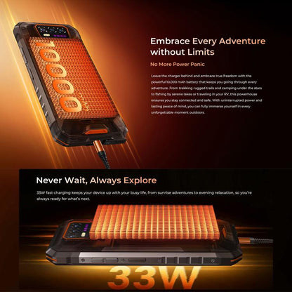 Oukitel WP58 Pro Rugged Phone, 24GB+512GB, Side Fingerprint, 6.7 inch Android 15