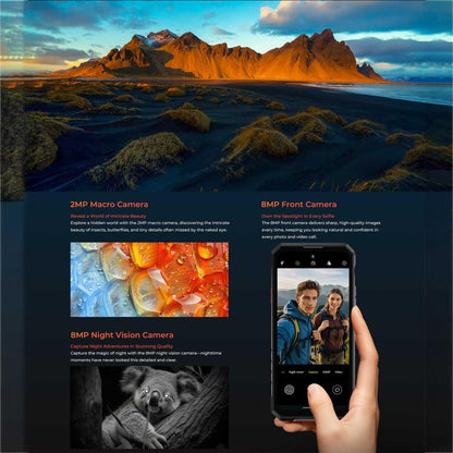 Oukitel WP58 Pro Rugged Phone, 24GB+512GB, Side Fingerprint, 6.7 inch Android 15