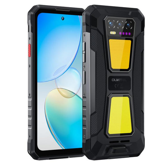 --------(no stock) ----------Oukitel WP58 Pro Rugged Phone, 8GB+256GB, Android 15, Side Fingerprint, 5G