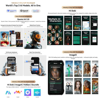 Blackview XPLORE 2 Satellite 12GB + 256GB 5G Android 15 Smartphone