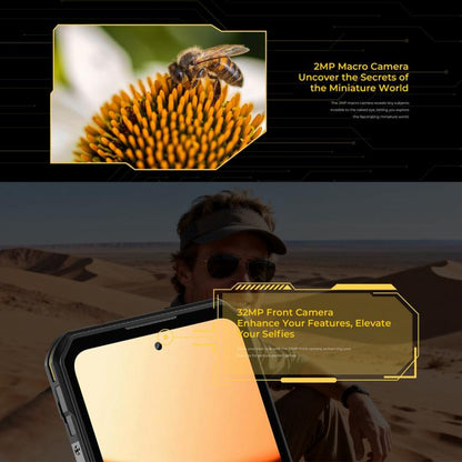 Oukitel WP60 Rugged Phone, 24GB+256GB, Android 15, 108MP, 10000mAh ,5G