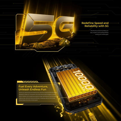 Oukitel WP60 Rugged Phone, 24GB+256GB, Android 15, 108MP, 10000mAh ,5G