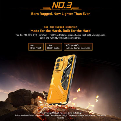 Blackview Oscal FORT 5 12GB + 256GB Android 16 4G Smartphone