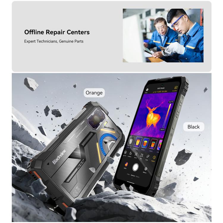 Blackview ROCK 3 Rugged Thermal Imaging Phone 8GB + 256GB