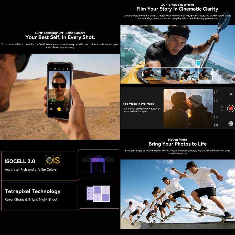 Blackview ROCK 3 Rugged Thermal Imaging Phone 8GB + 256GB