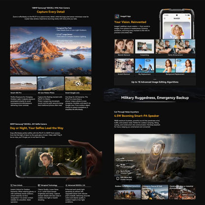 Blackview Oscal Pilot 6 Thermal Rugged Phone 12GB + 256GB