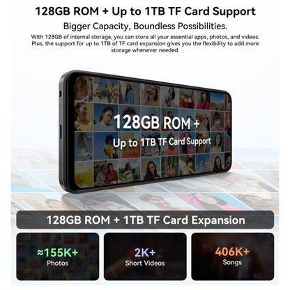 Blackview WAVE 10C 4GB+128GB 6.88-inch Android 16 4G Smartphone