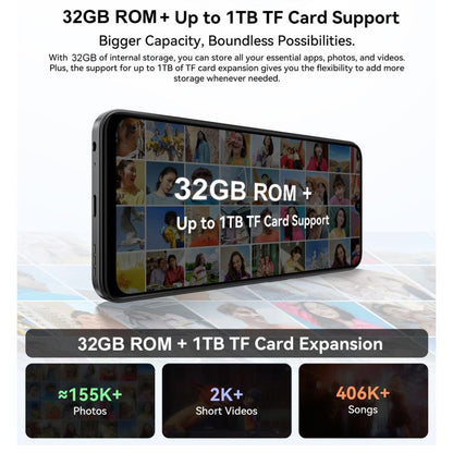 Blackview WAVE 10C 4GB+32GB 6.88-inch Android 16 4G Smartphone