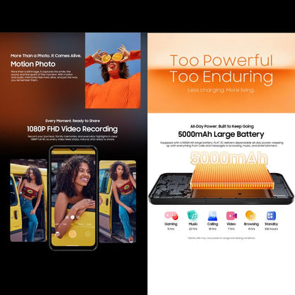 Blackview Oscal FLAT 3C 4GB + 64GB 6.56-inch Android 16 4G Smartphone
