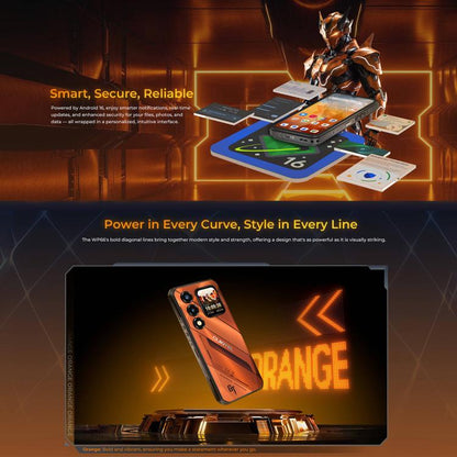 Oukitel WP66 5G Rugged Phone 12GB + 512GB 11000mAh Android 16
