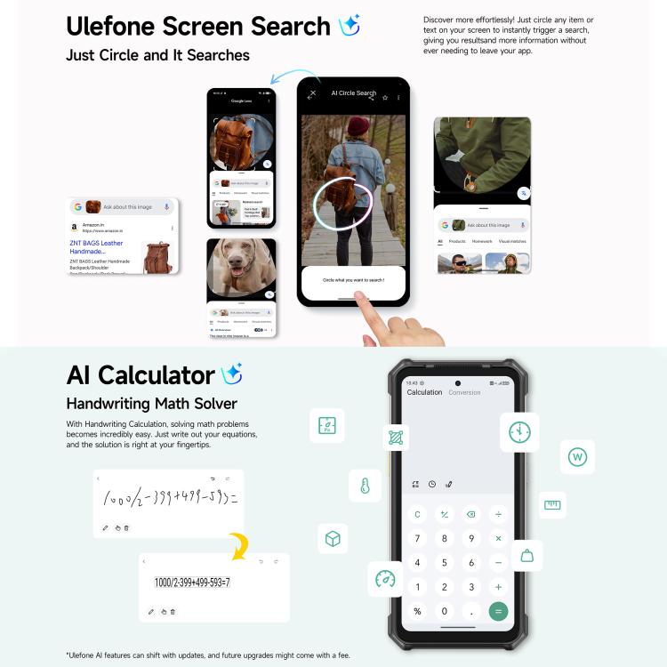 Ulefone RugKing 5 Pro Rugged Phone 8GB + 256GB 20000mAh