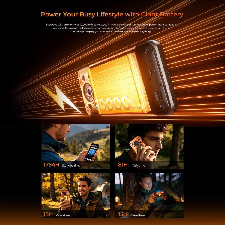 Oukitel WP500 Rugged Phone 12GB + 1TB 108MP Night Vision 5G Android 16
