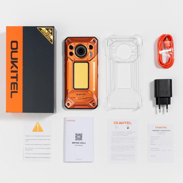 Oukitel WP500 Ultra Rugged 5G Phone with Thermal Imaging 36GB + 1TB