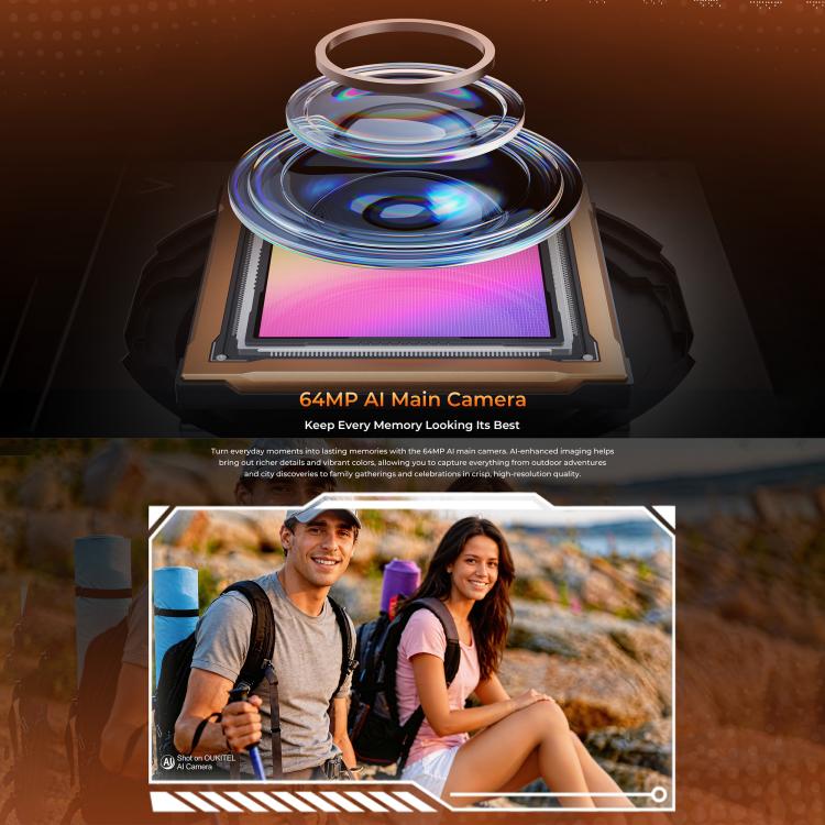 Oukitel WP68 Air 5G Rugged Phone 12GB + 512GB Night Vision