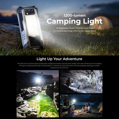 Oukitel WP100 Plus Rugged Phone 12GB + 512GB 33000mAh Night Vision