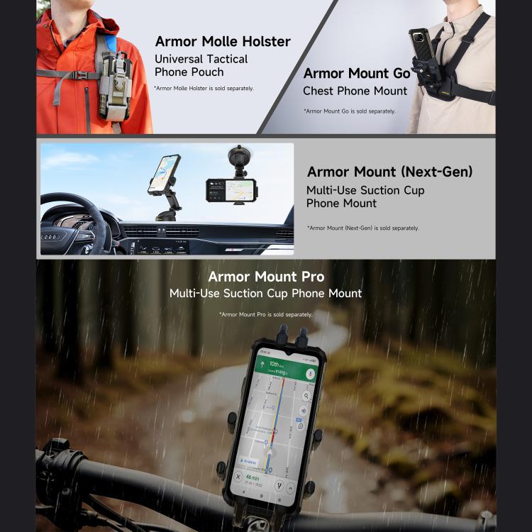 Ulefone Armor 22 Pro IP68/IP69K Rugged Phone 8GB + 128GB 4G NFC