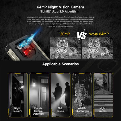 Ulefone Armor 22 Pro IP68/IP69K Rugged Phone 8GB + 256GB Android 16