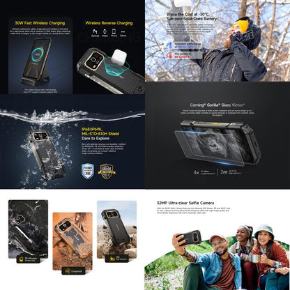 (No Stock) Ulefone Armor 27T+ Rugged Phone 12GB + 256GB Thermal Imager 10600mAh