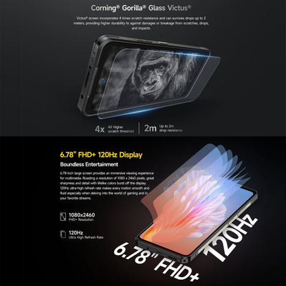 Ulefone Armor 25T Rugged Smartphone 6500mAh Battery Thermal Camera 12GB + 256GB