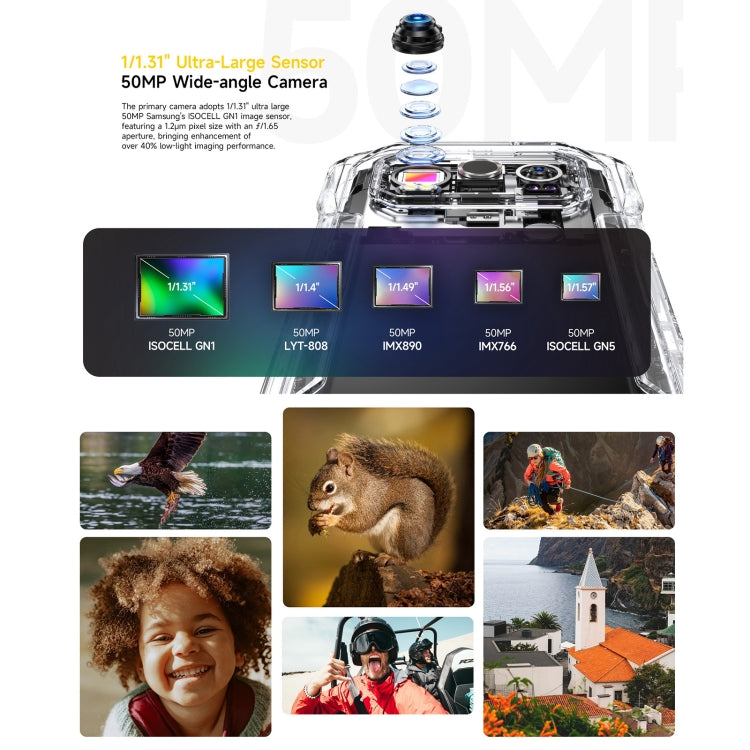 Ulefone Armor 27T Pro Rugged Phone Thermal Imaging Camera 12GB + 256GB