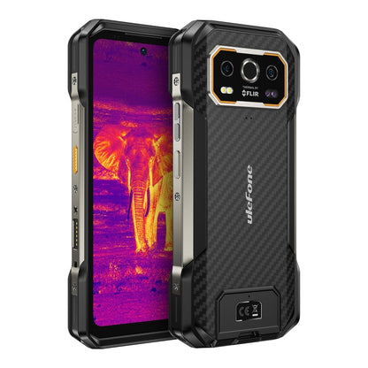 Ulefone Armor 27T Rugged Mobile Phone 12GB + 256GB Thermal Imager Camera (Black)