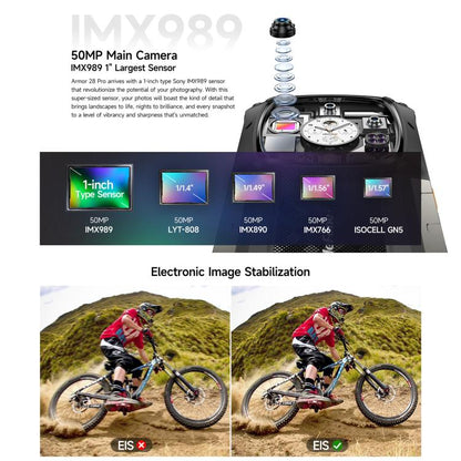 Ulefone Armor 28 Pro Rugged Phone 32GB + 512GB 10600mAh 120W Fast Charge 5G
