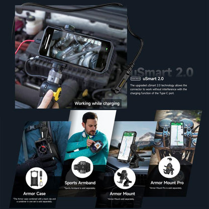 Ulefone Armor 28 Pro Rugged Phone 32GB + 512GB 10600mAh 120W Fast Charge 5G