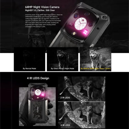 Ulefone Armor 28 Pro Rugged Phone 32GB + 512GB 10600mAh 120W Fast Charge 5G