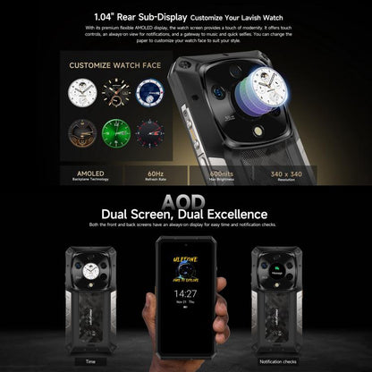 Ulefone Armor 28 Pro Rugged Phone 32GB + 512GB 10600mAh 120W Fast Charge 5G