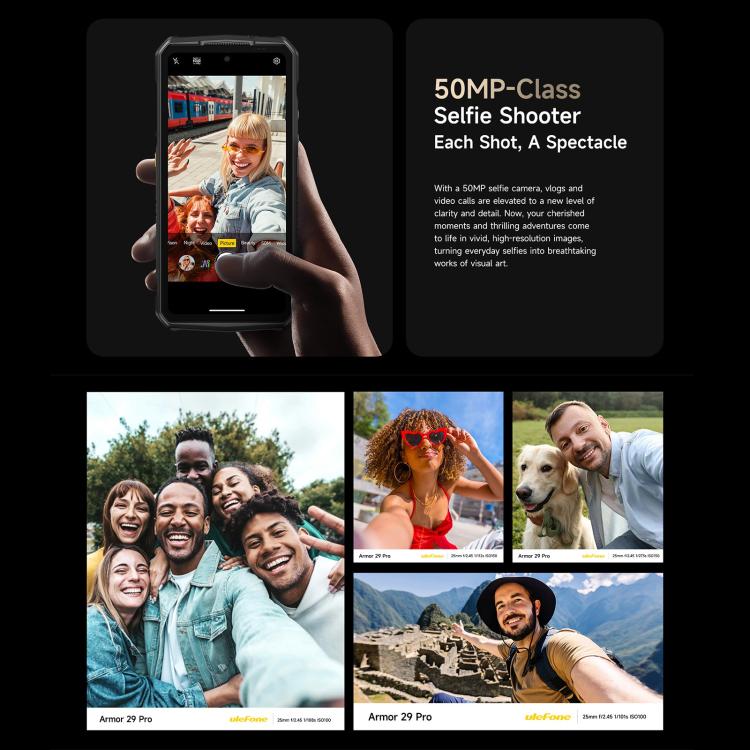 Ulefone Armor 29 Pro Thermal Version Rugged Phone 120W 21200mAh 32GB + 512GB