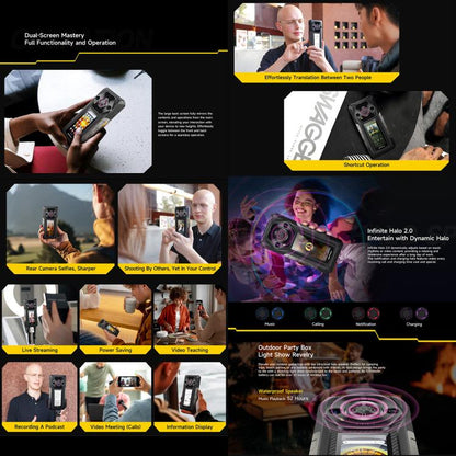 Ulefone Armor 30 Pro Rugged Phone 32GB + 512GB 66W Fast Charging 12800mAh 5G