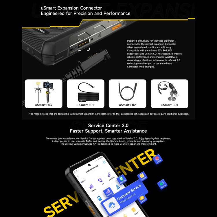 Ulefone Armor 30 Rugged Phone 24GB + 512GB 12800mAh 66W Fast Charging Android 15