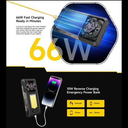 Ulefone Armor 30 Rugged Phone 24GB + 512GB 12800mAh 66W Fast Charging Android 15